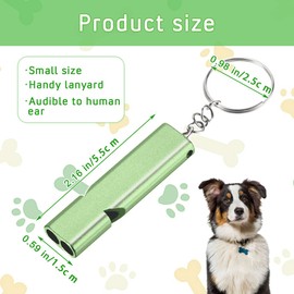 TELADESHX Dog Whistle Dog Training Tools Dog Whistle to Stop Barking Neighbors Dog for Recall and Pet Behavior Control