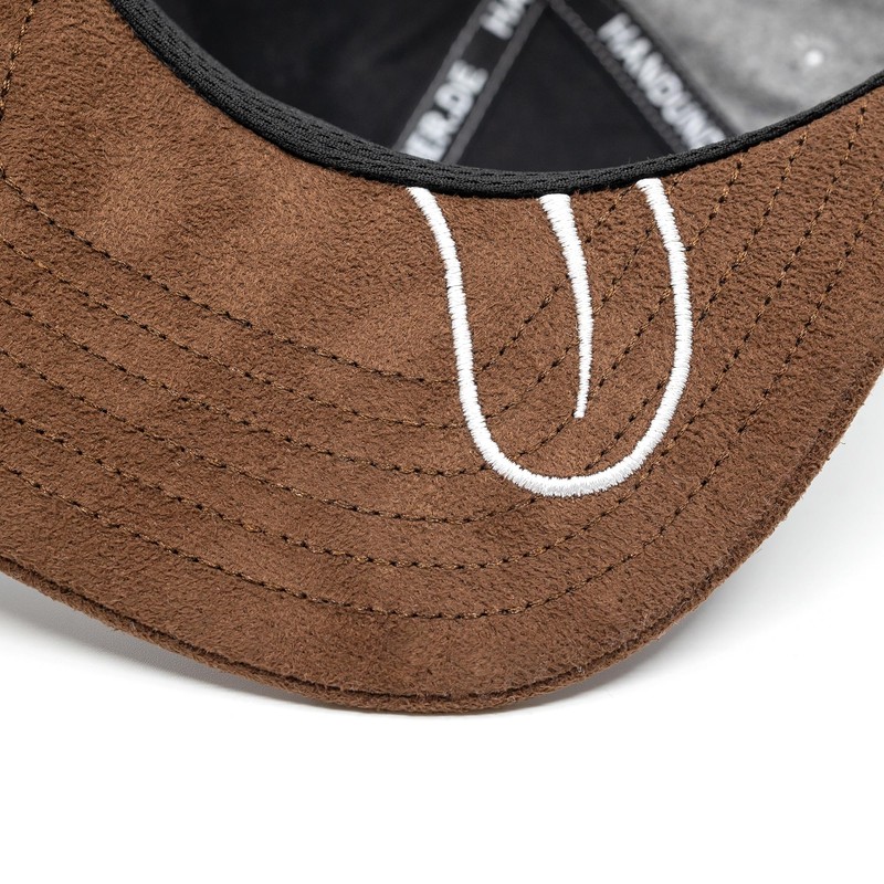 Hand und Feuer Snapback Cap Children's Naughty Badger, lightgrey