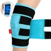 Comfytemp Fully Wrapped Cooling Cuff Knee with 4 Velcro Fasteners,