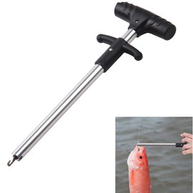 Fishing Tackle Fishing Hook Remover Fishing Pliers Tool Accessories Fish Hook Separator Fishing Tool Silver-1pcs