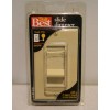 Leviton Single Pole Slide Light Dimmer Switch With Wall Plate Ivory (6621-I)