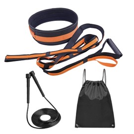 Bodyweight Training Straps - Speed Exercise Tension Ropes Kit - Double-Buckle Design Sports Accessories for Basketball, Football, Soccer