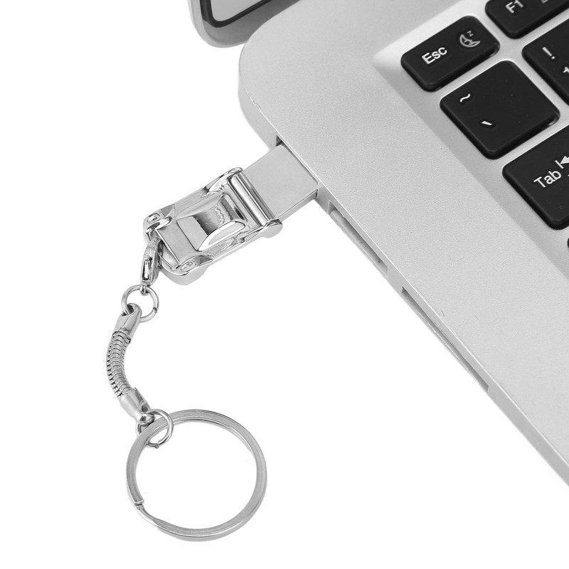 Mini Flash Drive Black Colloid Technology Sports Car Styling Waterproof