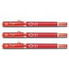 Pilot G-Tec – C Maica 3er Set, Red