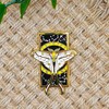 Comet Moth Enamel Pin - Theme Series - Enamel Lapel