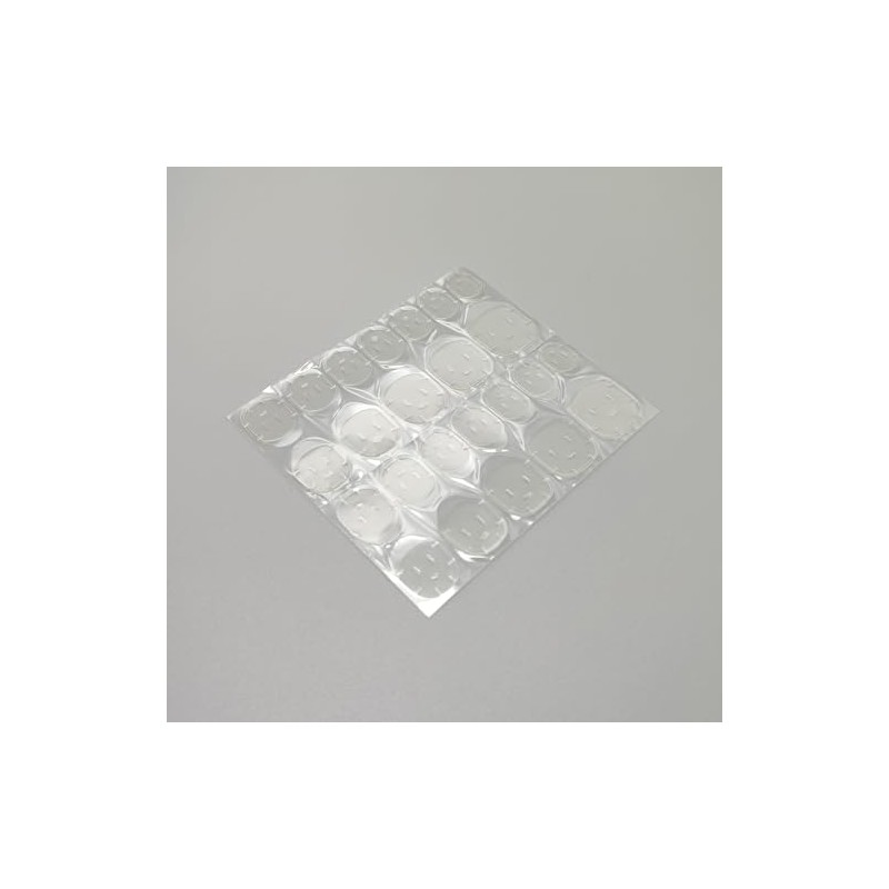 Sticky Tabs for Press on Nails, 10 Sheets, 24 Double