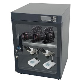 HQHAOTWU Automatic Digital Camera Dehumidify Storage 30L Dry Cabinet Box Storage 2 Layers Dry Cabinet with Tempered Glass for Camera & Lens Equipment Saving Storage Noiseless & Energy Saving Cabinet
