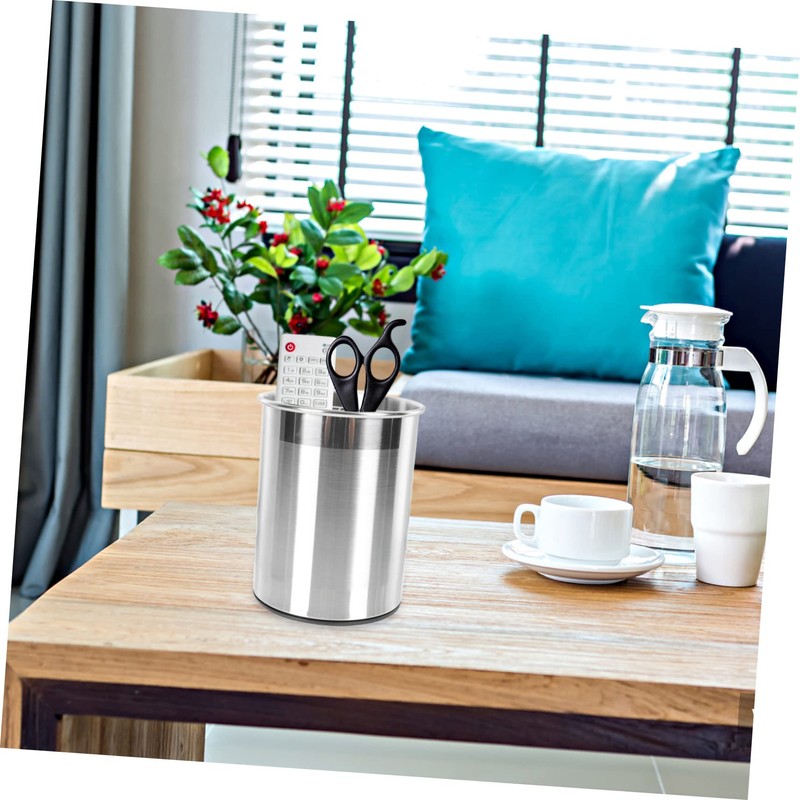 Healvian Rotating Large Capacity Kitchen Utensil Holder Durable Desktop Stationery