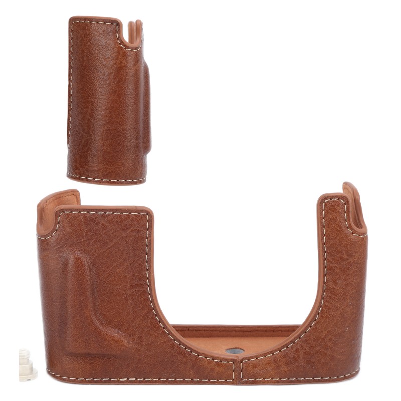 PU Leather Camera Half Case for Leica Q Half Body