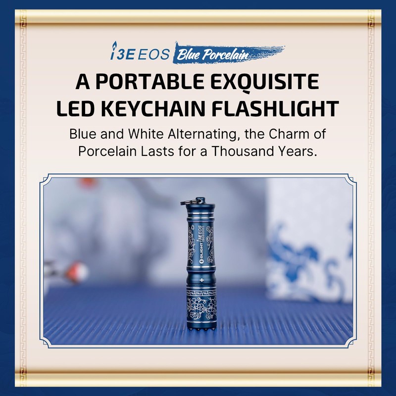 OLIGHT i3E EOS PMMA TIR Lens AAA EDC Flashlight 90