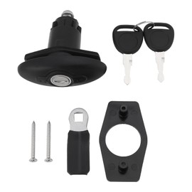 eMagTech 1 Set Caravan Cabin Door Lock with 2 Keys Suitable for 35mm Door Thickness RV Door Lock with Baggage Locker for Travel Trailers