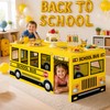 6ft School Bus Birthday Party Playhouse Tablecloth Large Bus Themed