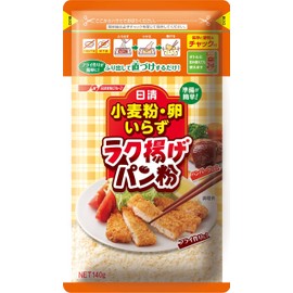 Nissin Frying Bread Crumbs That Don’t Need Flour Or Egg, With Zipper 4.9 oz (140 g)