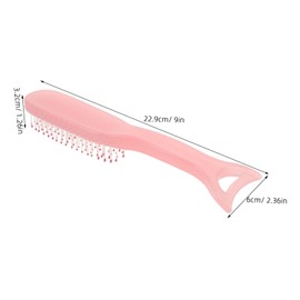 Gatuida Guasha Comb For Scalp: Massage Hair Brush With Mermaid Tails 2 In 1 Detangler Wet Dry Hair Styling Tools For Adults Kids Body Spa Handheld Massage