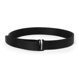 TACNEX Tactical EDC Belt Quick Release 1.5" 2-Ply Stiff Nylon Gun Belt for Concealed Carry Holsters Pouches Men CCW Black S