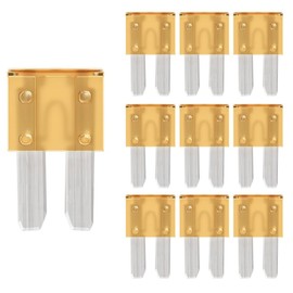 Gebildet 5A Micro2 Blade Car Fuses 5Amp Automotive Fusibles for RV Auto Motorcycle Truck (Pack of 10Pcs)