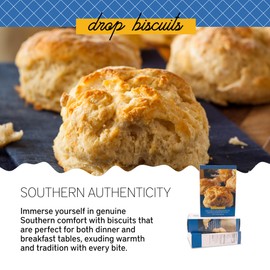 Southern Living Gourmet Original Biscuit Mix, Easy-to-Bake Delight, Dinner Biscuits, Breakfast Biscuits, Baking Mix, Pantry Staple, Makes 10 Biscuits