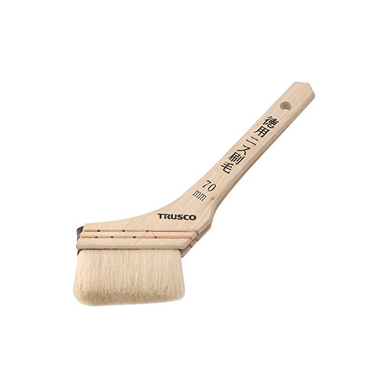 TRUSCO(トラスコ) 徳用ニス刷毛木柄30号