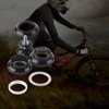 Kodrily 34mm Bike Headset, Tapered Road Bike Fork Headset, Stack