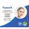 ProtectX Disposable Bouffant (Hair Net) Caps Hair Head Cover Nets