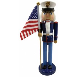 Santa's Workshop 14" Marine Nutcracker