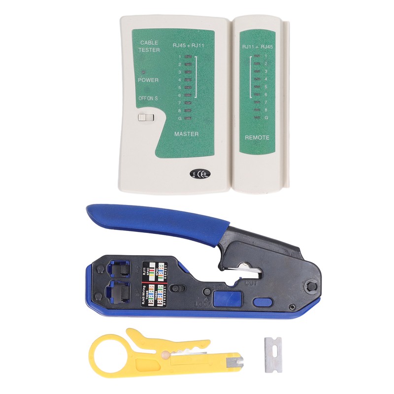 RJ45 Crimping Tool Kit Terminal Crimper Wire Terminals Crimping Tool