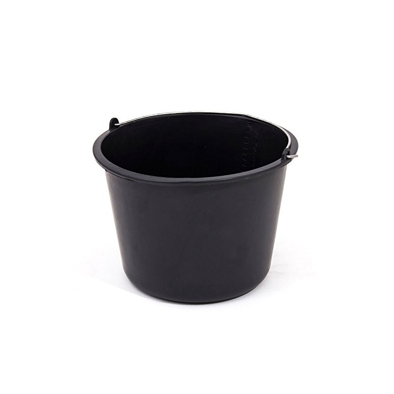 3x 16 ltr building bucket with metal handle, 7 sizes