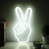 Neon Sign Light Innovative Victory Gesture Decorative Lamp USB Powered