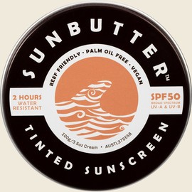 SunButter Skincare Tinted Sunscreen SPF 50 Tin 100g