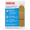Band-Aid Fabric Strips 50 Pack |Non-stick pad technology| Greater Coverage|Extra