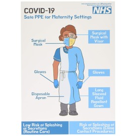 COVID-19 NHS Safe PPE for Staff in Maternity settings (low risk)