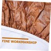 Ciieeo Buffet Tablecloth with Elastic Edges Wood Grain Design Table