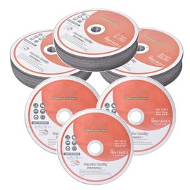 50 Pack 7 Inch Cut Off Wheels for Metal and Stainless Steel Cutting Discs for Angle Grinders 7 x 1/16 x 7/8 Inch