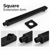 Wall Mounted Shower Head Extension Arm for Rainfall Showers –