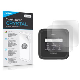 BoxWave Screen Protector Compatible with Netgear Nighthawk M6 Pro Mobile Hotspot (MR6500) - ClearTouch Crystal (2-Pack), HD Film Skin - Shields from Scratches