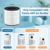 Tailulu Air Purifier Replacement Filter for D09 Air Cleaner, 3-in-1