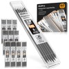 Nicpro 60 Pieces Carpenter Pencil Lead Refills 2.8mm, Lead Refill
