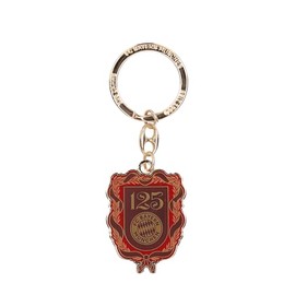 FC Bayern München I Keyring Logo 125 Years I Red