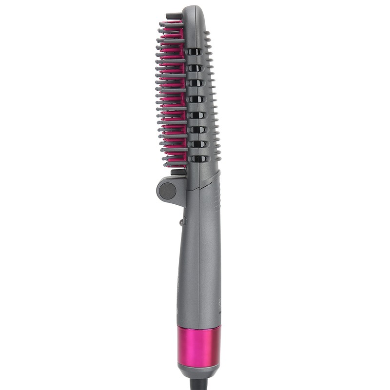 Foldable Negative Ion Hair Straightening Comb Adjustable Hair Straightener