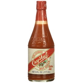 Crystal Hot Sauce Extra Hot 6.0 OZ (Pack of 2)