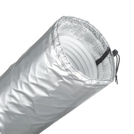 Portable Ac Hose Insulation - Portable Air Conditioners Insulated Hose Cover Wrap | Tools & Home Improvement for Commercial Garage House Indoor Outdoor RV Wall Window Room Offices Winter