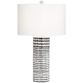 Pacific Coast Lighting 43Y37 Southern Heritage White 1-Light 150W Table Lamp