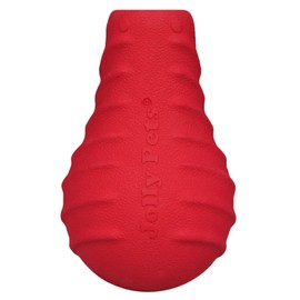 Jolly Pets Tuff Toppler Rocking Treat Dispenser Dog Toy, 5 Inches, Red, Model Number: JTR42