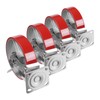 Undercat 8 Inch Industrial Casters Set of 4 Heavy Duty