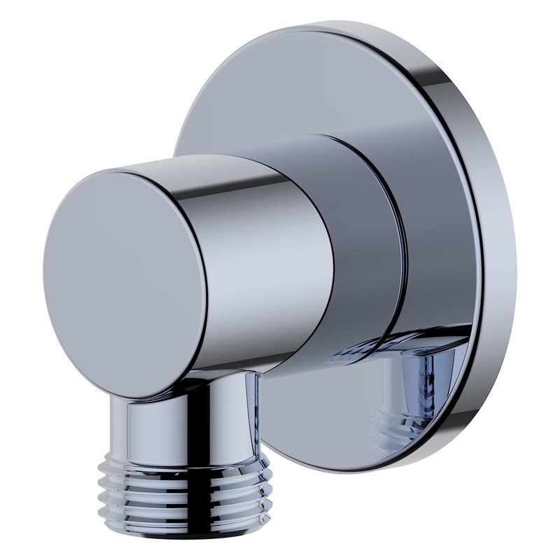 Derengge SA-0041-CP Handheld Shower Wall Supply Elbow, Wall-Mount Hose Connector,