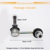 X AUTOHAUX 2pcs Front Stabilizer Bar Link Stabilizer Link Kit