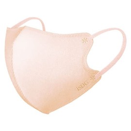 ISDG 4562355181903-3 3D Spunlace Non-woven Color Mask (Coral Pink) 7 Pieces x 3 Bags (21 Pieces, 7 Sheets x 3 Bags)