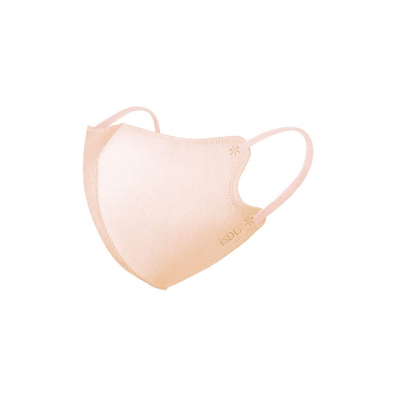 ISDG 4562355181903-3 3D Spunlace Non-woven Color Mask (Coral Pink) 7