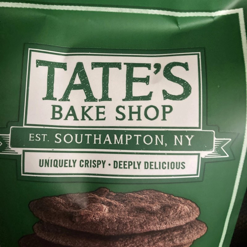 Tate's Bake Shop Tate’s Bake Shop Double Chocolate Chip Crispy