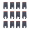 20PCS Oscillating Tool Blades 1‑3/8 Inch 34mm Multifunctional Straight Blade
